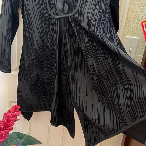 Mycra Pac Now Reversible Velvet Long Hooded Jacket s/m - Picture 3 of 11